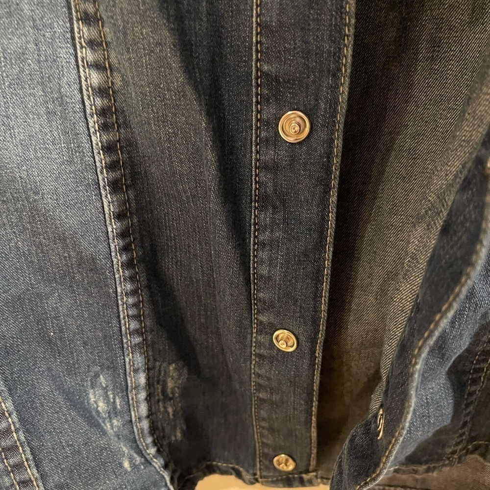 zara jeans dress shirt nwt​​​​​​ - Picture 3 of 9